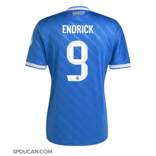 Muški Nogometni Dres Real Madrid Endrick #9 Rezervni 2025-26 Kratak Rukav